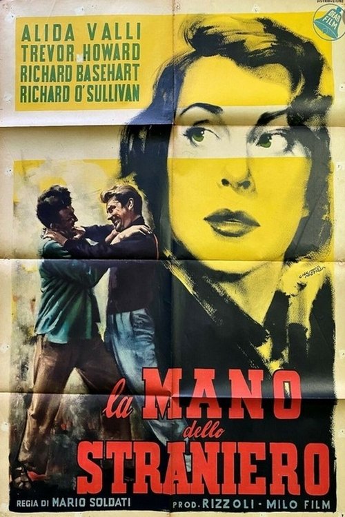 Movie poster for The Stranger's Hand (1954)