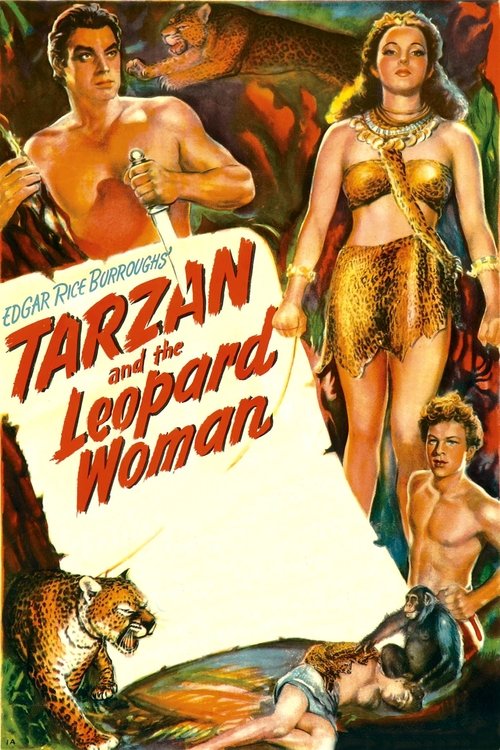 Movie poster for Tarzan and the Leopard Woman (1946)