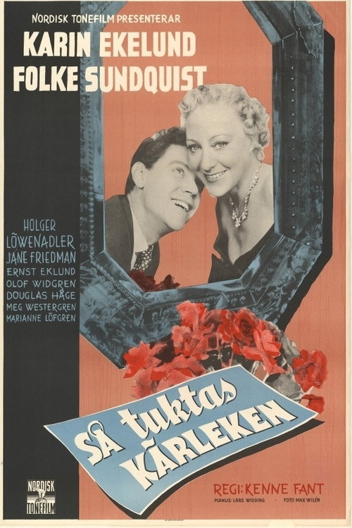 Movie poster for Så tuktas kärleken (1955)