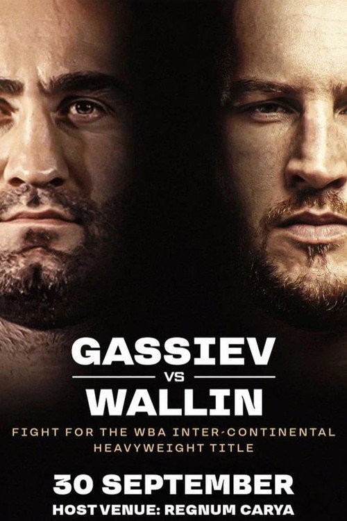 Movie poster for Murat Gassiev vs. Otto Wallin (2023)