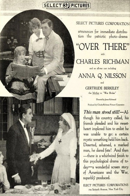 Movie poster for Over There (1917)