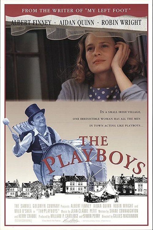 Movie poster for The Playboys (1992)