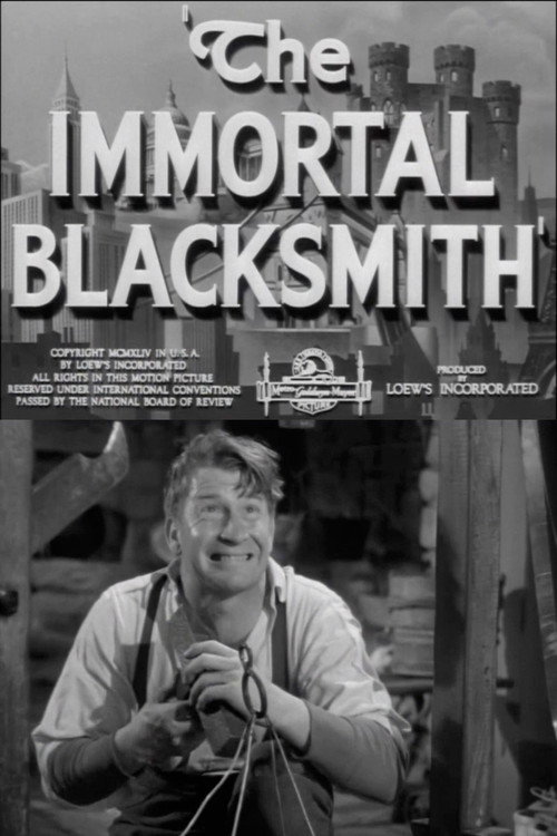 Movie poster for The Immortal Blacksmith (1944)