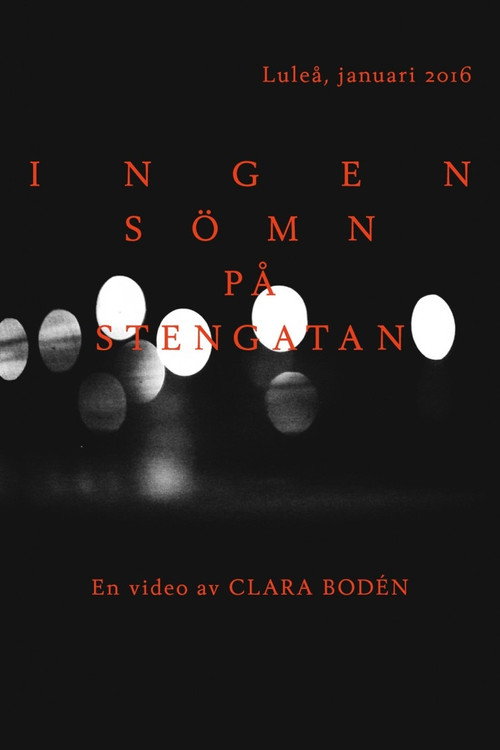 Movie poster for Ingen sömn på Stengatan (2016)