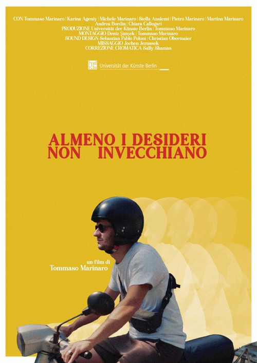 Movie poster for At Least Desires Don't Grow Old (2024)