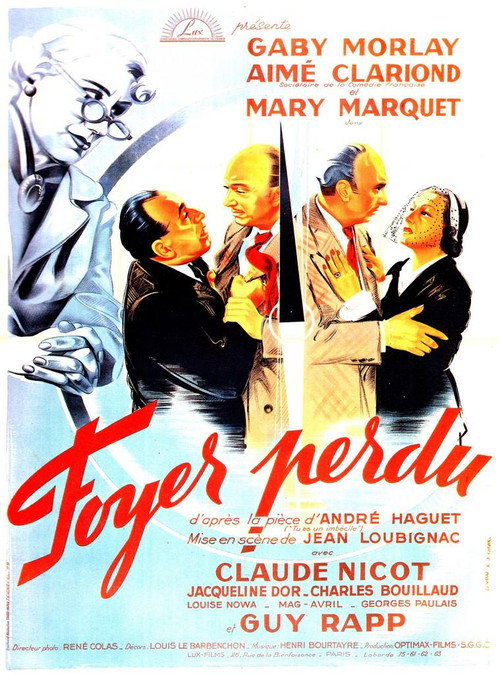 Movie poster for Foyer perdu (1952)