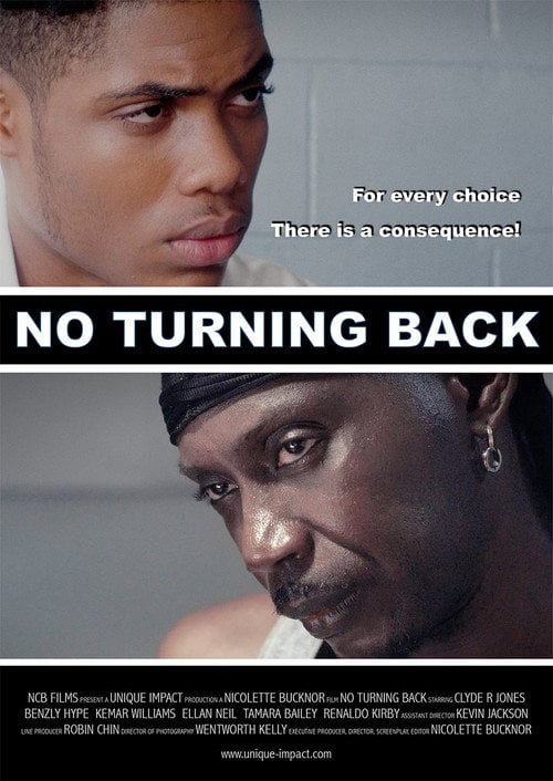 Movie poster for No Turning Back (2022)