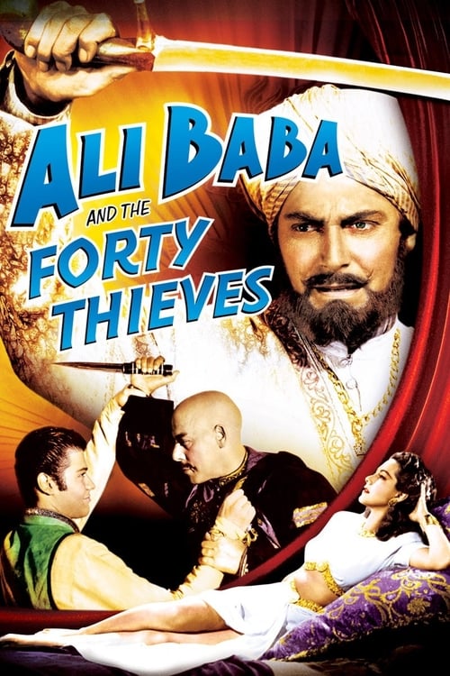 Movie poster for Ali Baba and the Forty Thieves (1944)