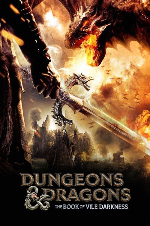 Movie poster for Dungeons & Dragons: The Book of Vile Darkness (2012)