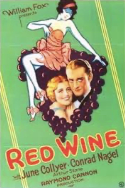 Movie poster for Red Wine (1928)