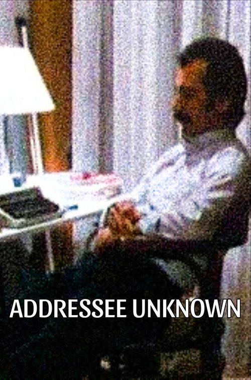 Addressee Unknown poster