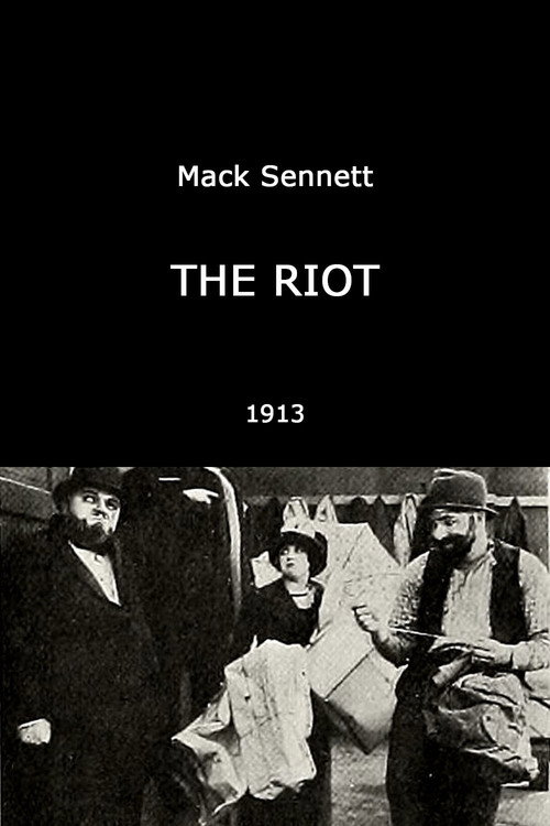 Movie poster for The Riot (1913)