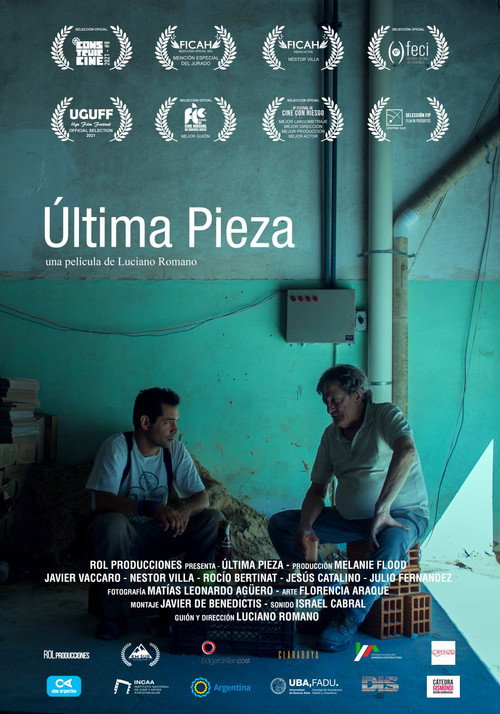 Movie poster for Última pieza (2022)