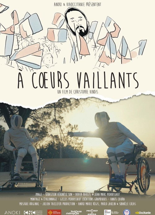 Movie poster for À cœurs vaillants (2025)
