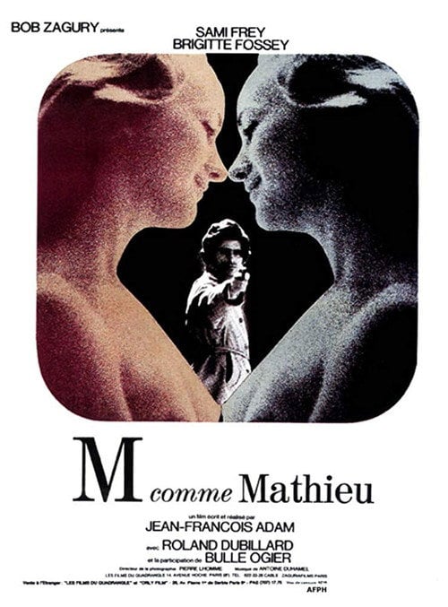 Movie poster for 'M' as in Mathieu (1973)