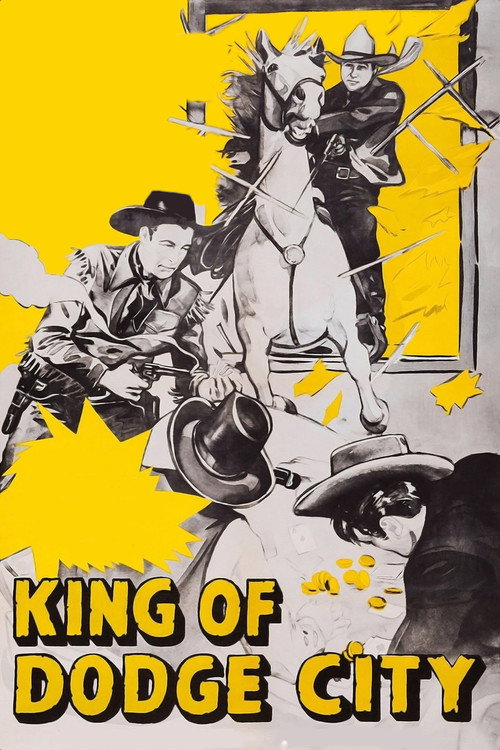 Movie poster for King of Dodge City (1941)