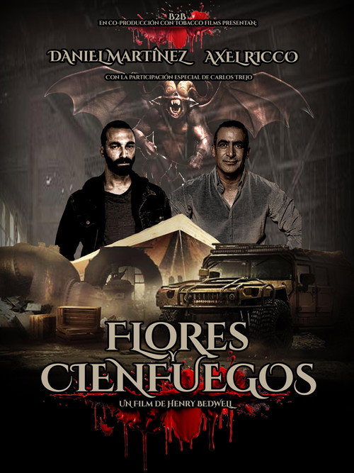 Movie poster for Flores y Cienfuegos (2024)