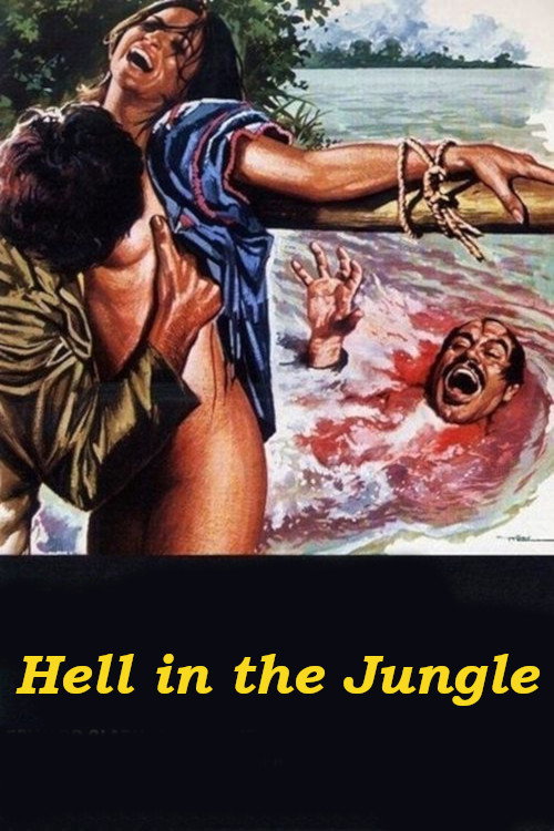 Movie poster for Hell in the Jungle (1979)