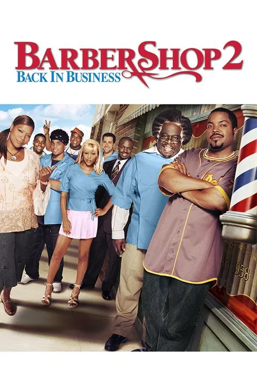 Movie poster for Barbershop 2: Back in Business (2004)