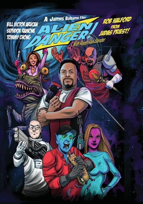 Movie poster for Alien Danger! With Raven Van Slender (2021)