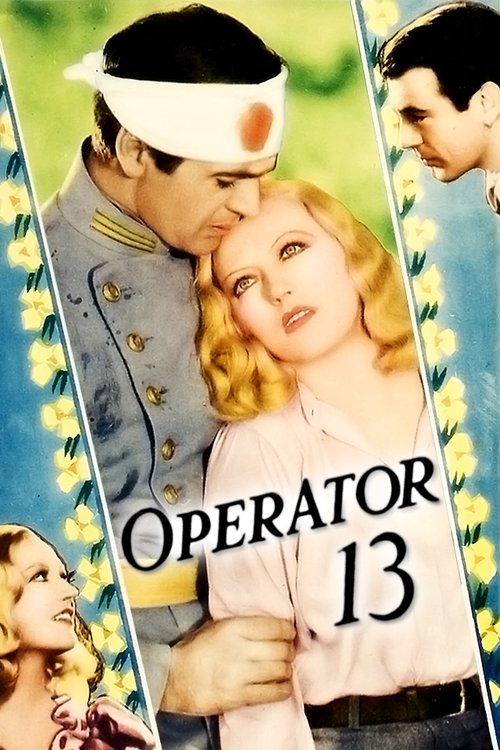 Movie poster for Operator 13 (1934)