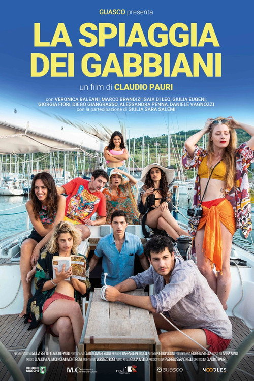 Movie poster for La spiaggia dei gabbiani (2023)