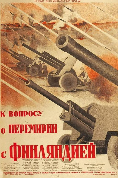 Movie poster for A Propos of the Truce with Finland (1944)