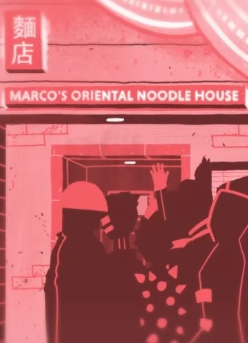 Movie poster for Marco's Oriental Noodles (2017)