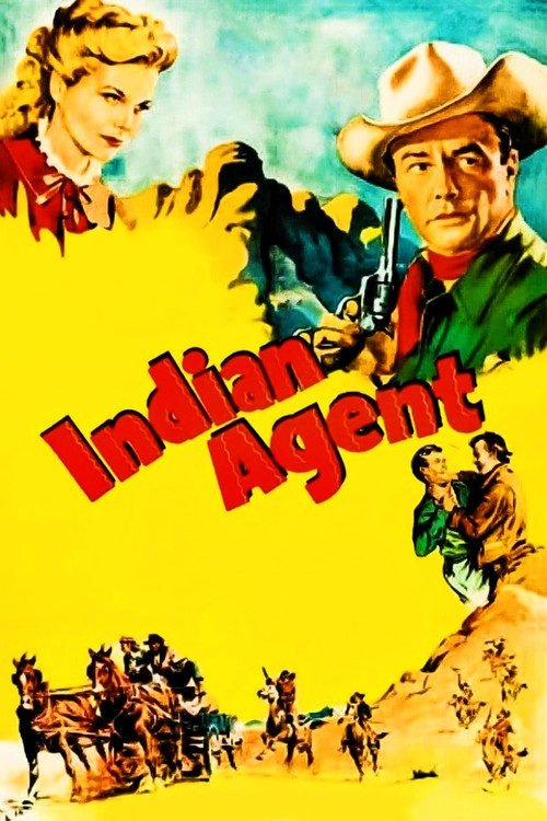 Movie poster for Indian Agent (1948)