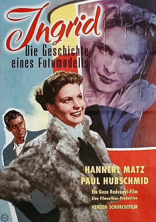Movie poster for Ingrid - The Story of a Fashion Model (1955)