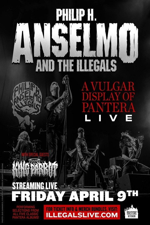 Movie poster for Philip H. Anselmo And The Illegals: A Vulgar Display Of Pantera Live (2021)