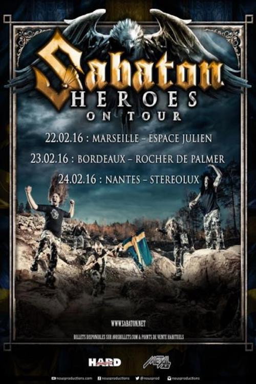 Movie poster for Sabaton: France, Nantes 2016 (2016)