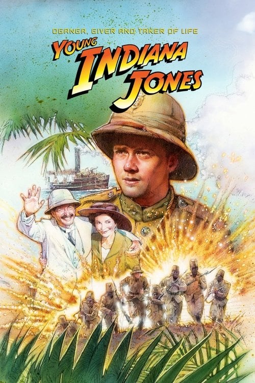Movie poster for The Adventures of Young Indiana Jones: Oganga, the Giver and Taker of Life (1999)