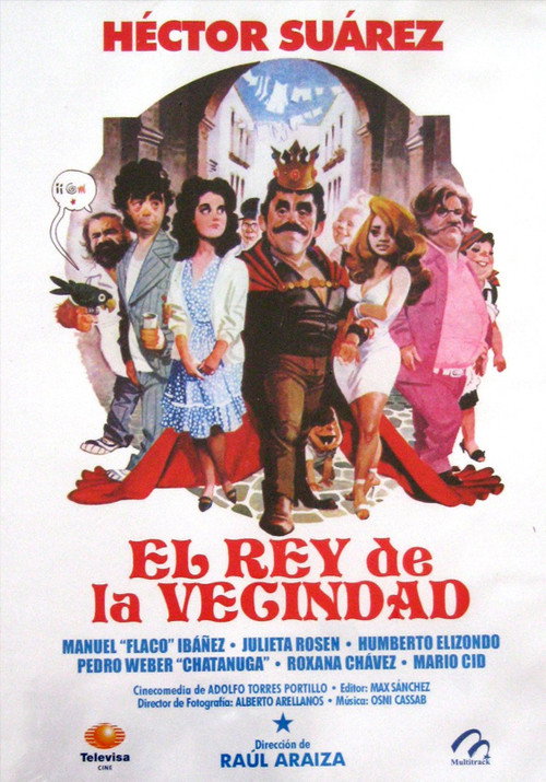 Movie poster for El rey de la vecindad (1985)