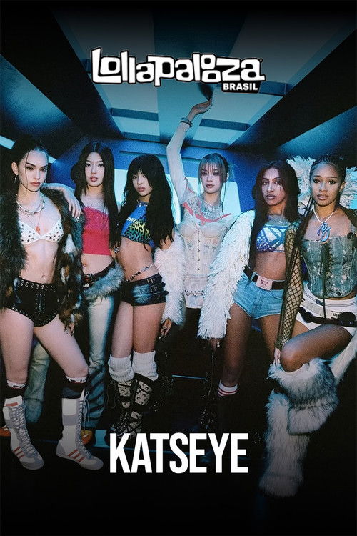 KATSEYE: Lollapalooza Brasil 2026 poster