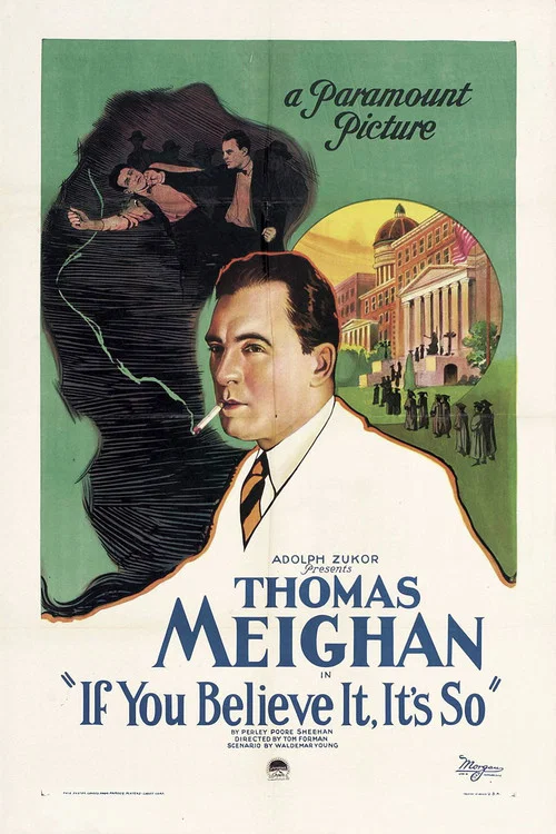 Movie poster for If You Believe It, It's So (1922)