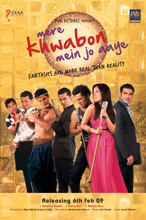 Movie poster for Mere Khwabon Mein Jo Aaye (2009)