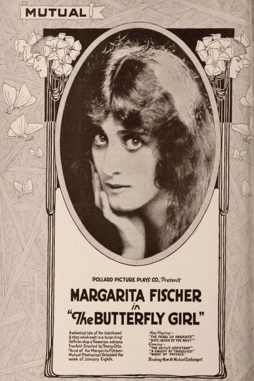 Movie poster for The Butterfly Girl (1917)