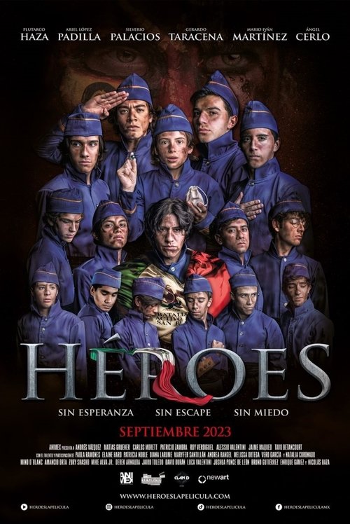 Movie poster for Héroes (2023)