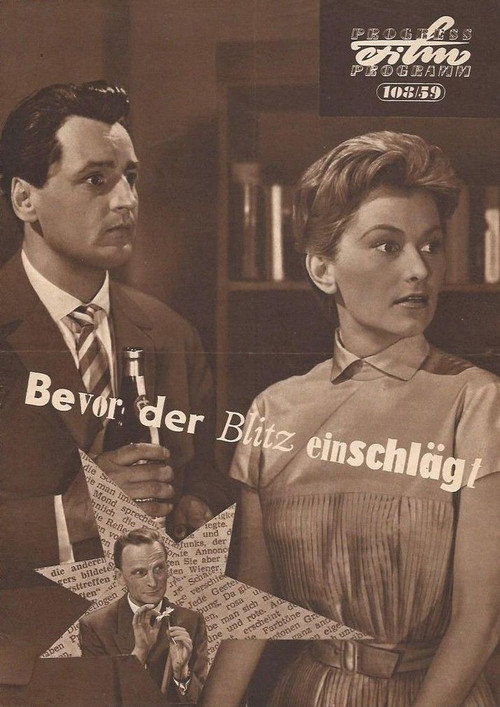Movie poster for Before lightning strikes (1959)