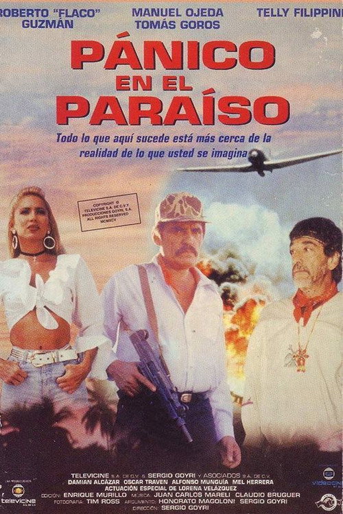 Movie poster for Pánico en el paraíso (1994)