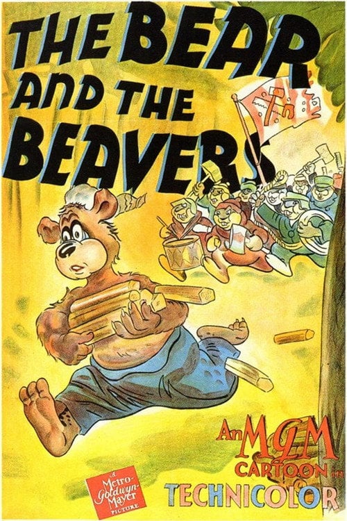 Movie poster for The Bear and the Beavers (1942)