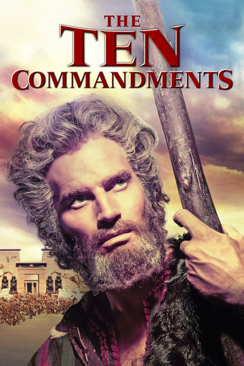 Movie poster for The Ten Commandments (1956)