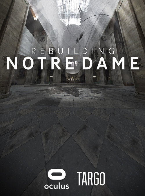 Movie poster for Rebuilding Notre Dame (2020)