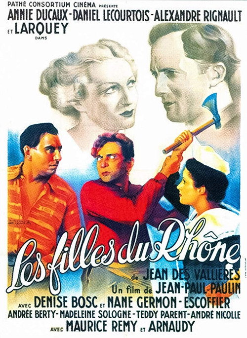 Movie poster for Les Filles du Rhône (1938)