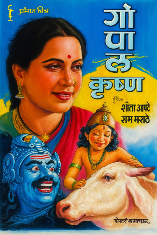 Movie poster for Gopal Krishna (1938)