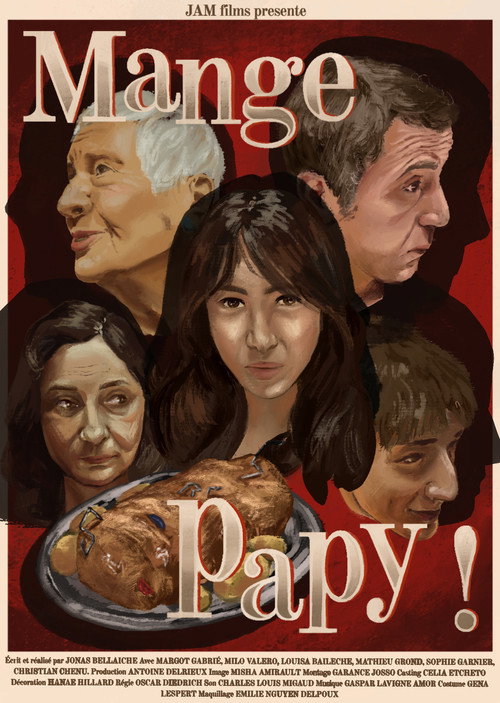 Movie poster for Mange Papy !