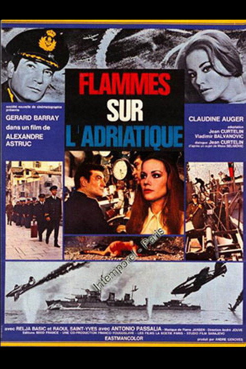 Movie poster for Adriatic Sea of Fire (1968)