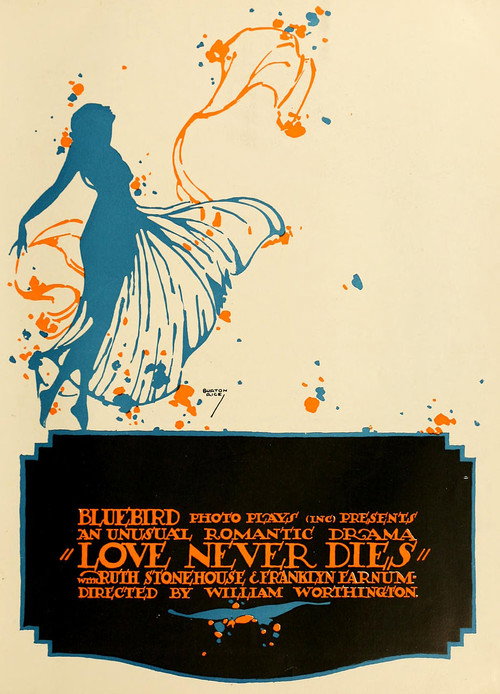 Movie poster for Love Never Dies (1916)