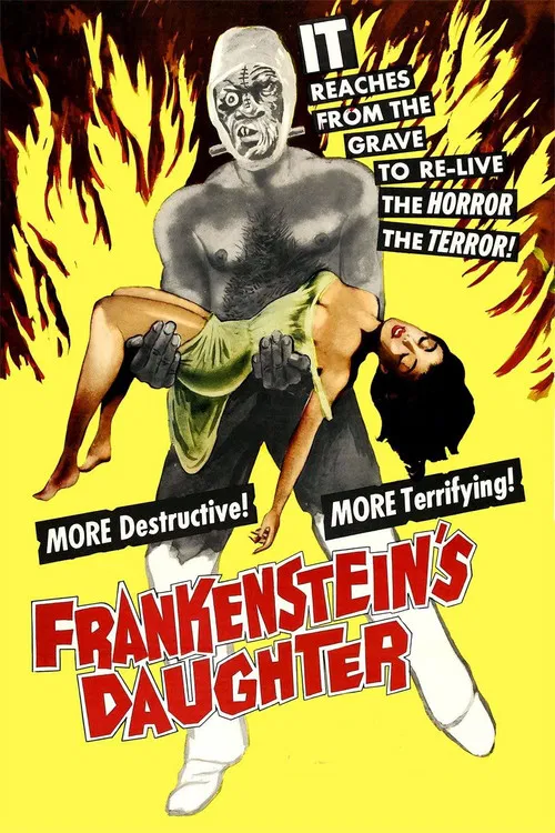 Movie poster for Frankenstein's Daughter (1958)